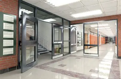 Smart classroom with projector and CCTV