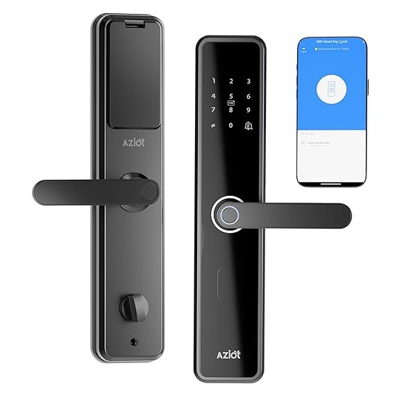 Smart door lock with mobile app
